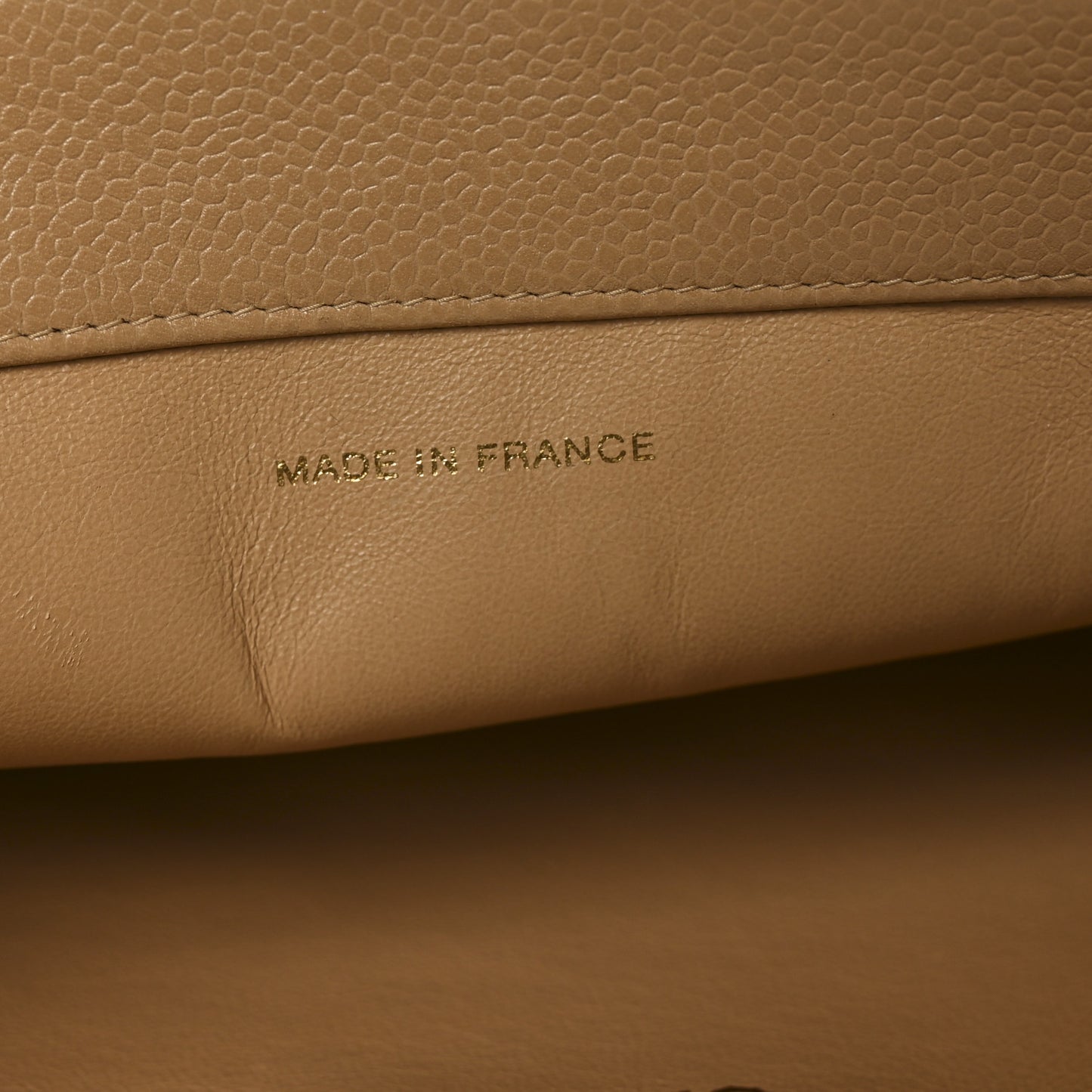 Caviar Timeless CC Tote Beige