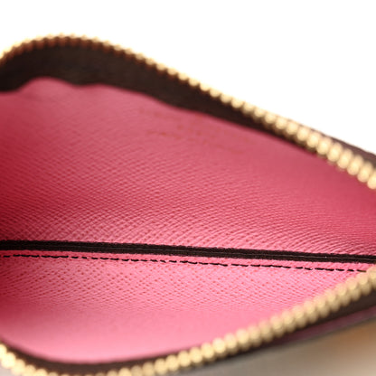 Louis Vuitton Monogram 2022 Christmas Animation Paris Key Pouch Pink 5 of 6