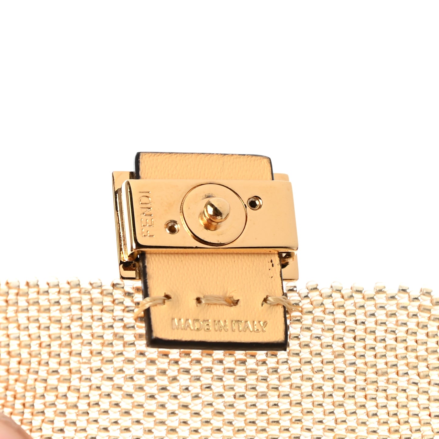 Glass Vitello King Beaded Mini Pico Baguette Charm Semolino