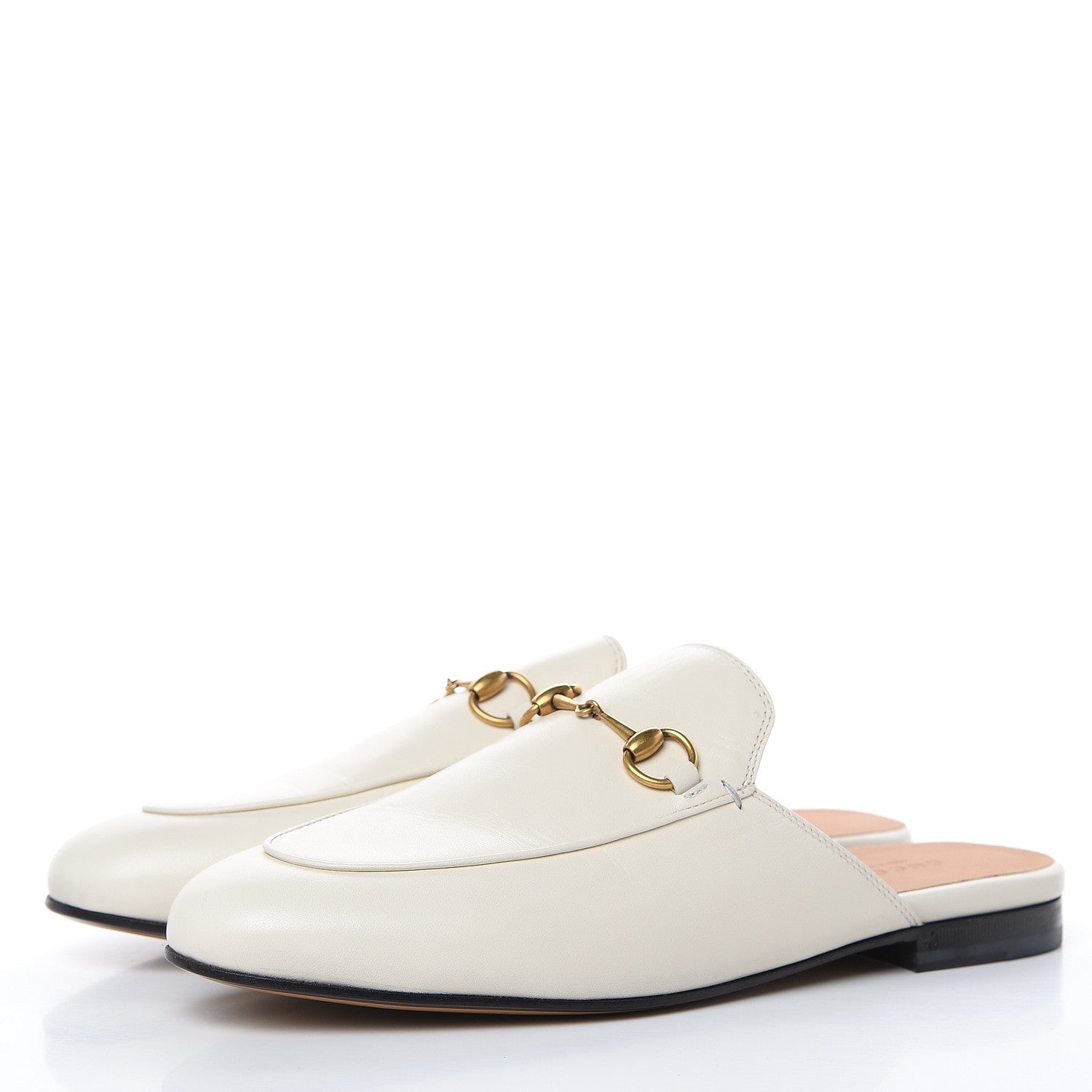 Gucci Malaga Kid Womens Princetown Slippers 39.5 Mystic White 3 of 10