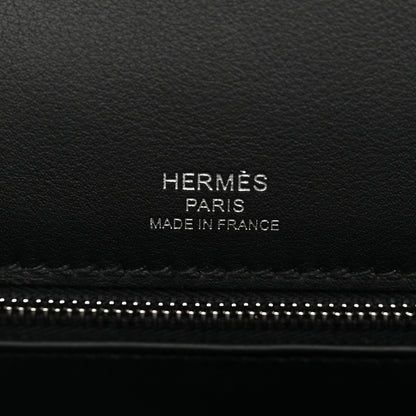 Hermes Toile H Swift Kelly Sellier 25 Ecru Black 6 of 10