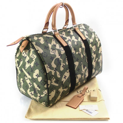 Louis Vuitton Monogramouflage Speedy 35 3 of 9