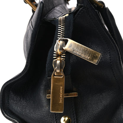 Saint Laurent Sheepskin Small Cabas ChYc Navy 17 of 26