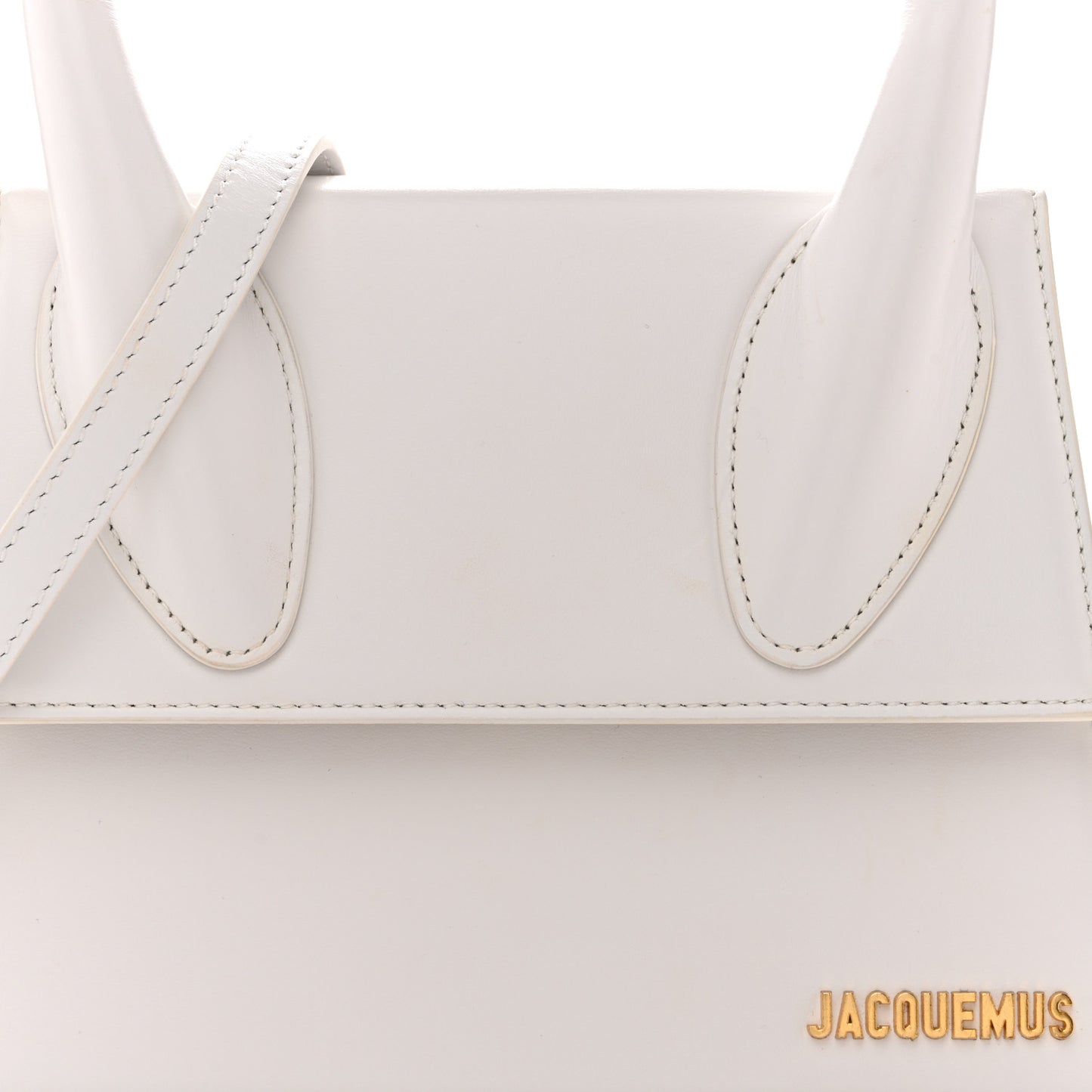 Smooth Calfskin Le Grand Chiquito White