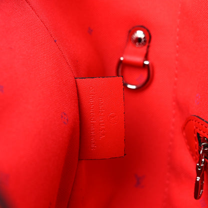 Louis Vuitton Monogram Escale Neverfull MM Rouge 7 of 10