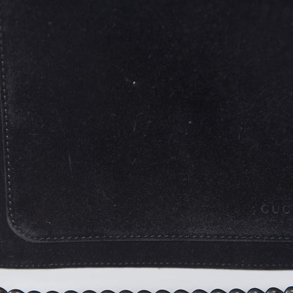 Gucci Suede Medium Dionysus Shoulder Bag Black 9 of 13