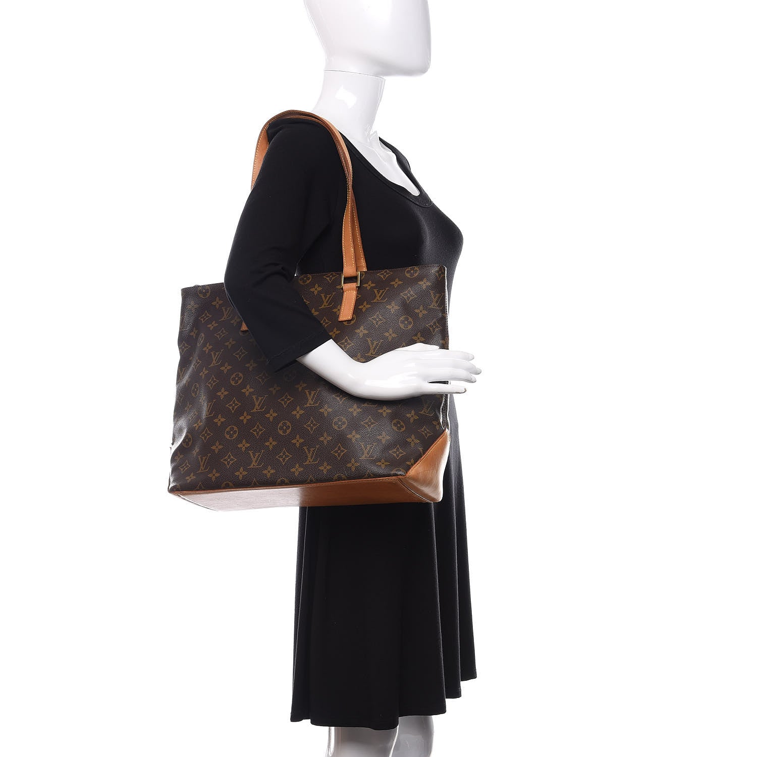 Louis Vuitton Monogram Cabas Mezzo 2 of 16