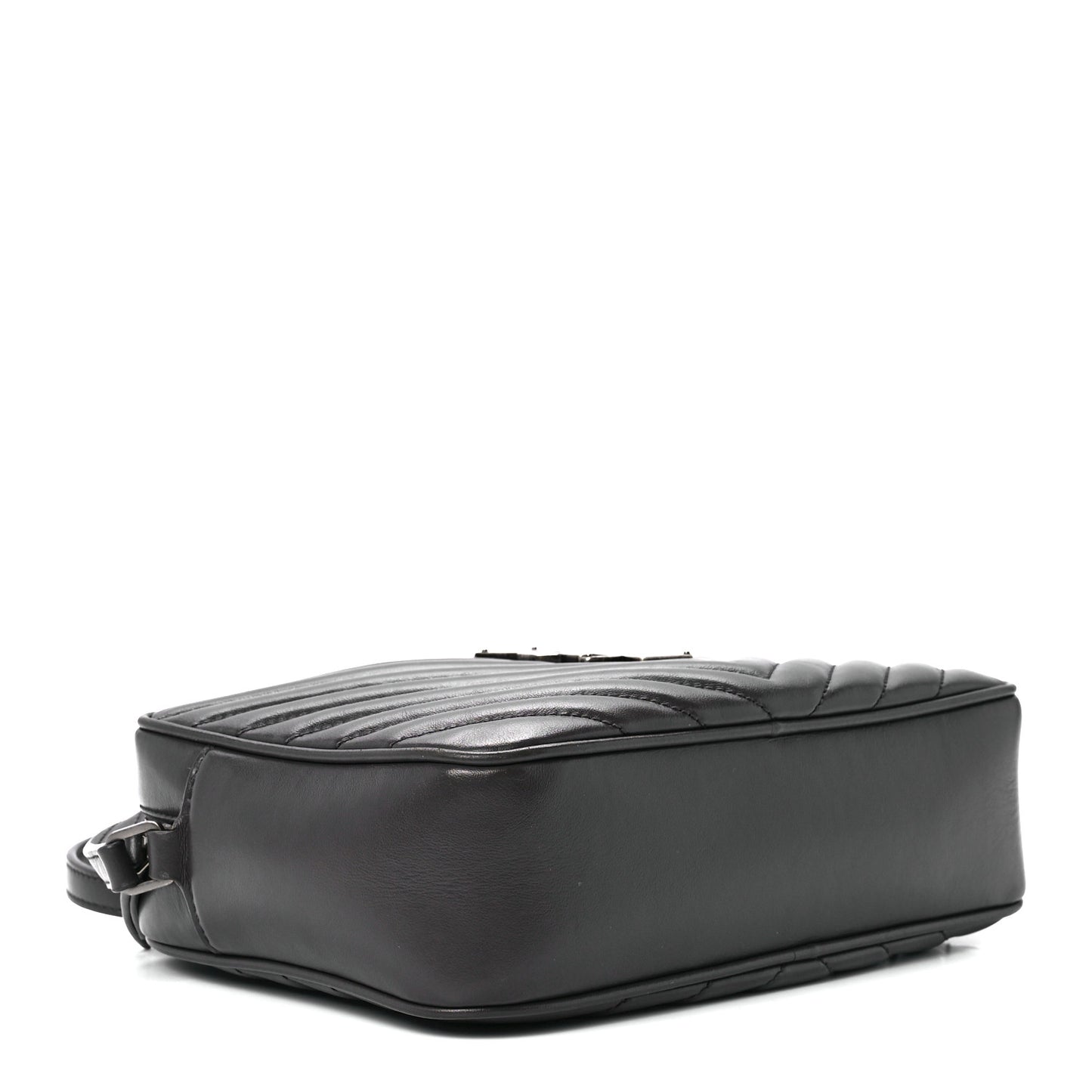 Calfskin Matelasse Monogram Lou Camera Bag Asphalt