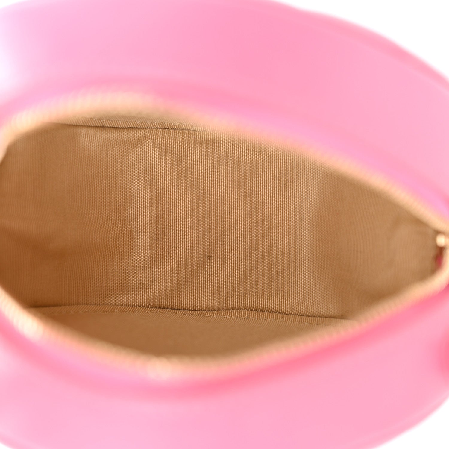 Chanel Lambskin Quilted Round Pearl Crush Clutch With Chain Pink 5 of 10