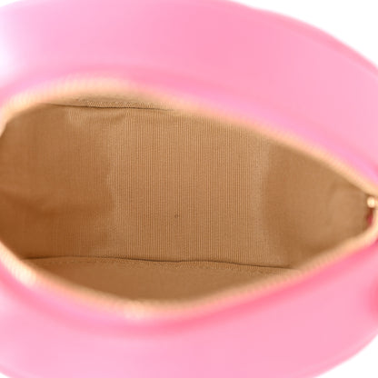 Chanel Lambskin Quilted Round Pearl Crush Clutch With Chain Pink 5 of 10