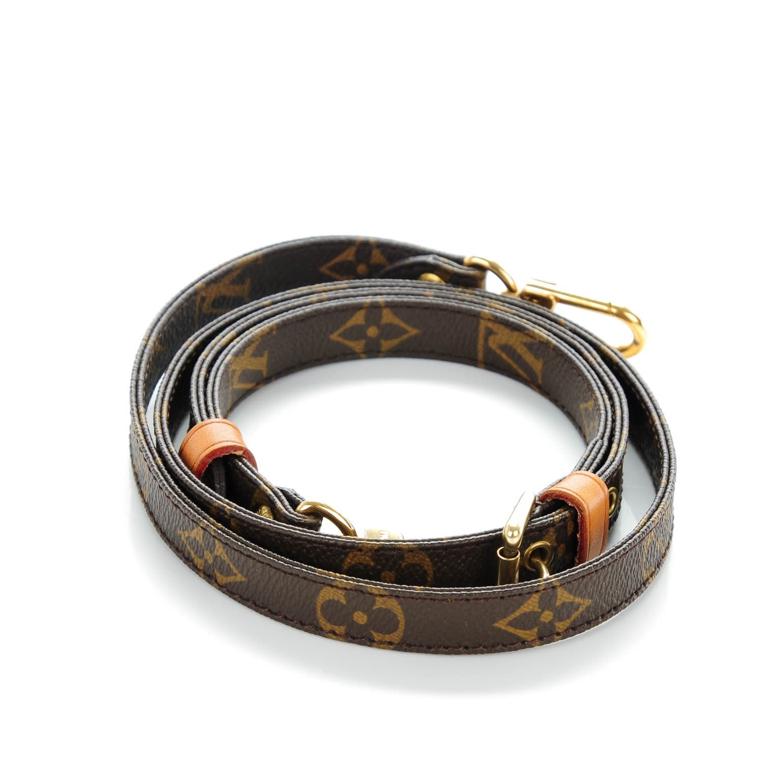 Louis Vuitton Monogram 16mm Adjustable Shoulder Strap 3 of 4