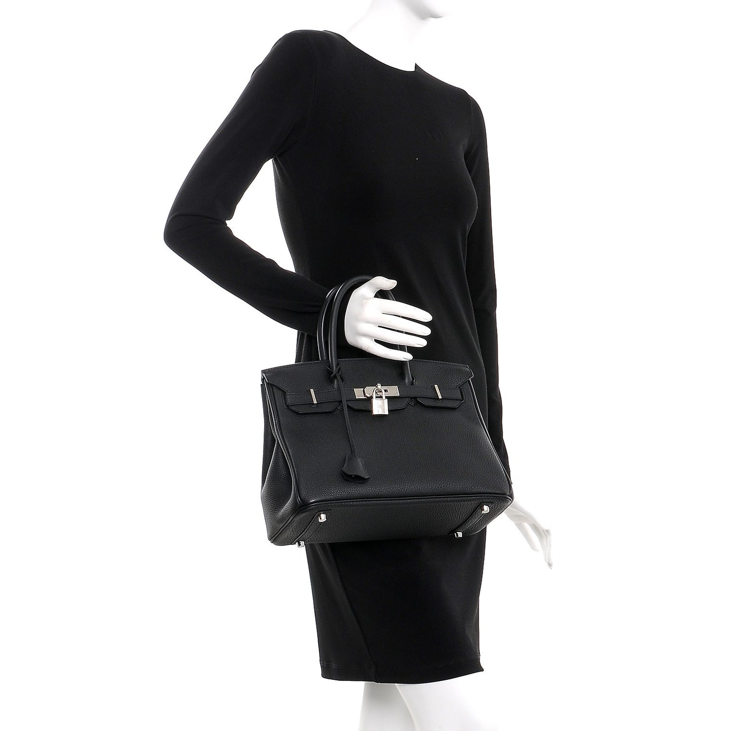 Togo Birkin 30 Black