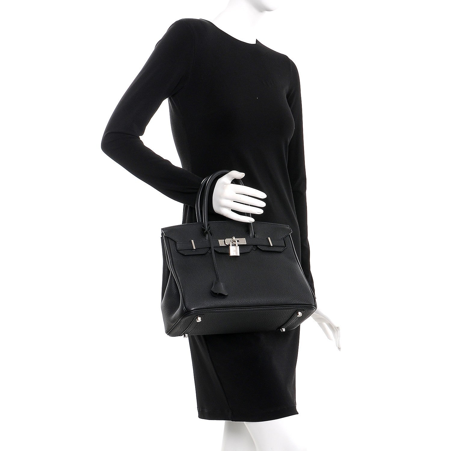 Hermes Togo Birkin 30 Black 2 of 37