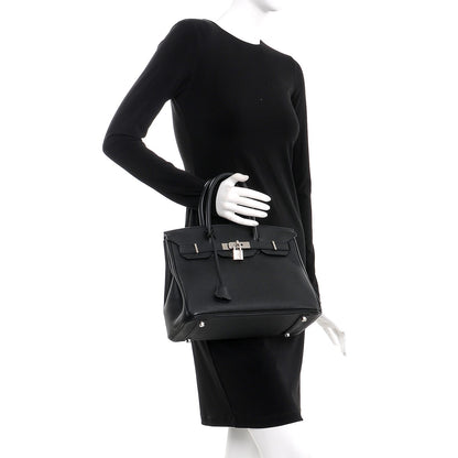Hermes Togo Birkin 30 Black 2 of 37