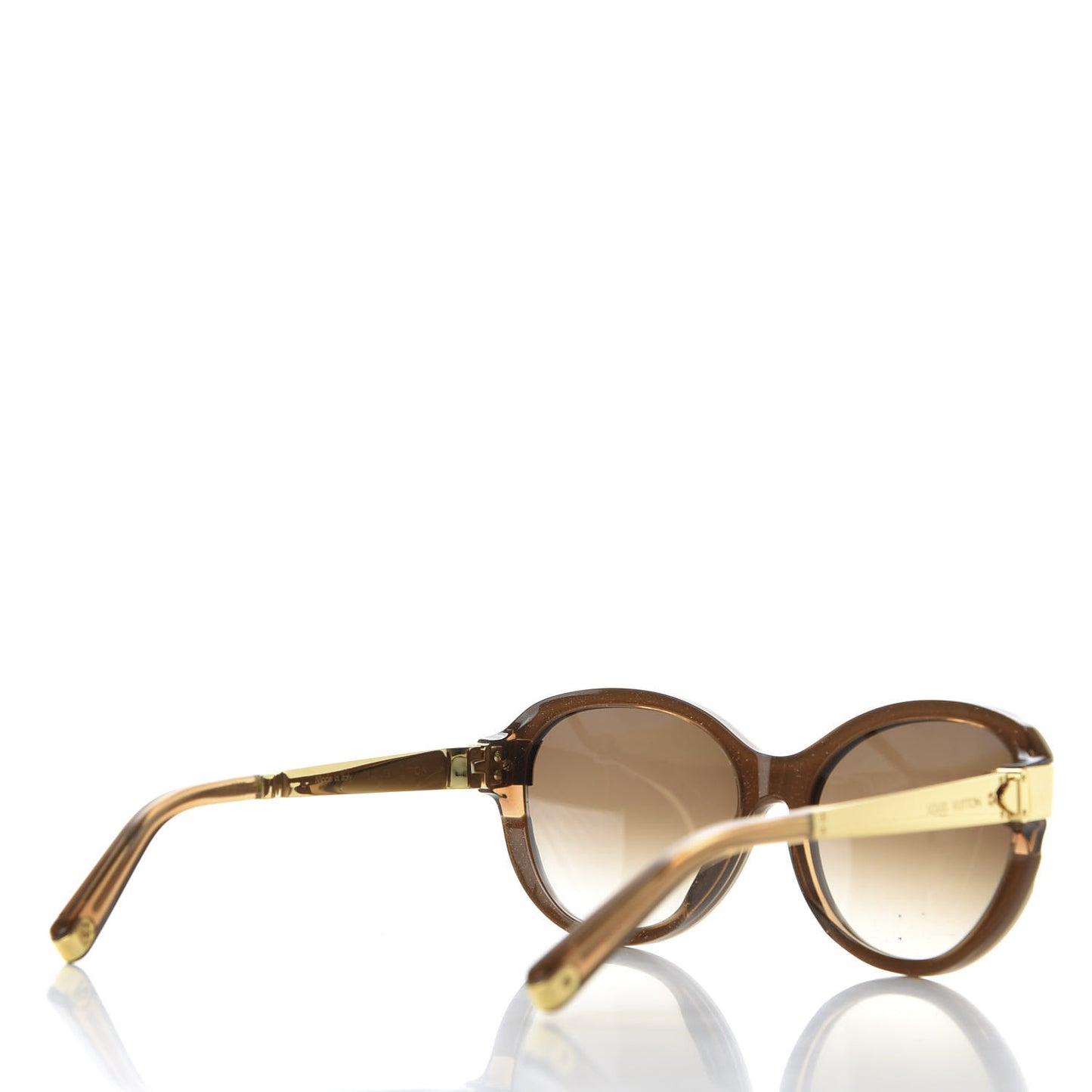 Petit Soupcon Cat Eye Sunglasses Z0487W Brown