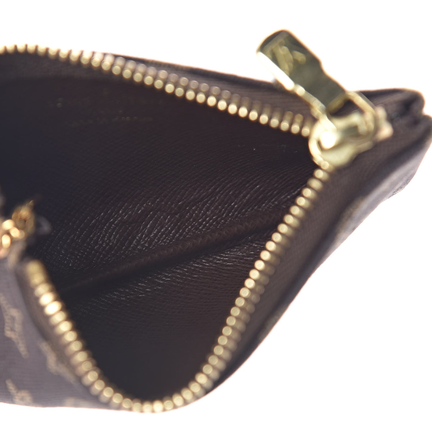 Idylle Key Pouch Fusain