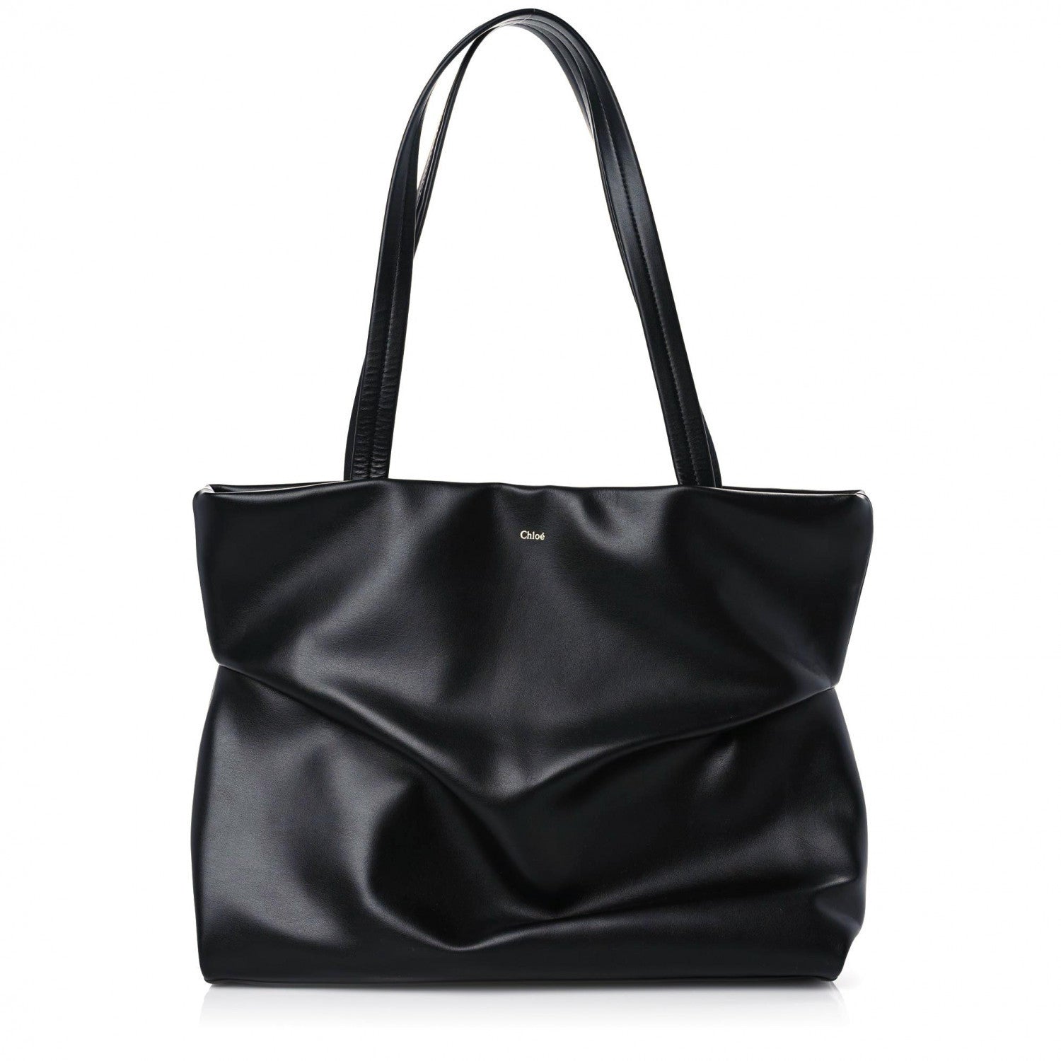 Chloe Calfskin Judy East West Tote Black 1 of 11