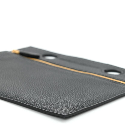 Hermes Togo Backpocket Pouch 30 Black 8 of 8