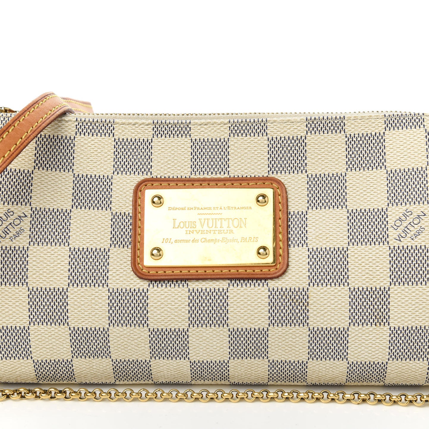 Damier Azur Eva Clutch