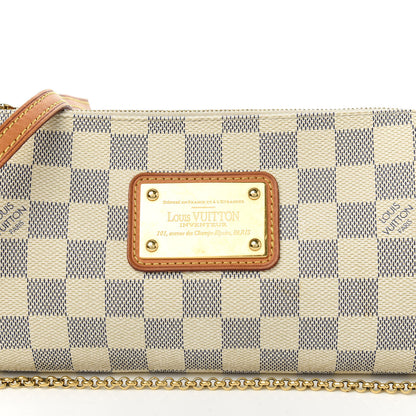Louis Vuitton Damier Azur Eva Clutch 10 of 10