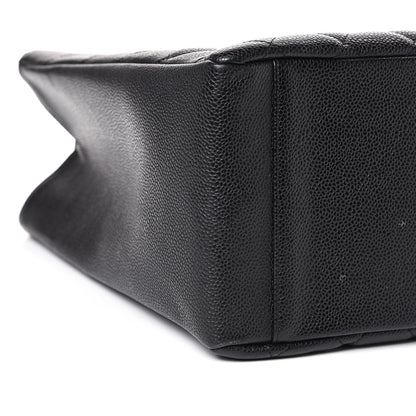 Chanel Caviar Quilted Grand Shopping Tote GST Black 8 of 13
