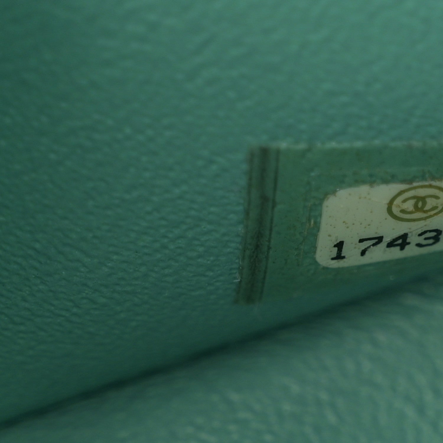 Chanel Patent Quilted Jumbo Double Flap Green 7 of 11