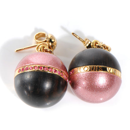 Louis Vuitton Magnetic Glitter Earrings 4 of 4