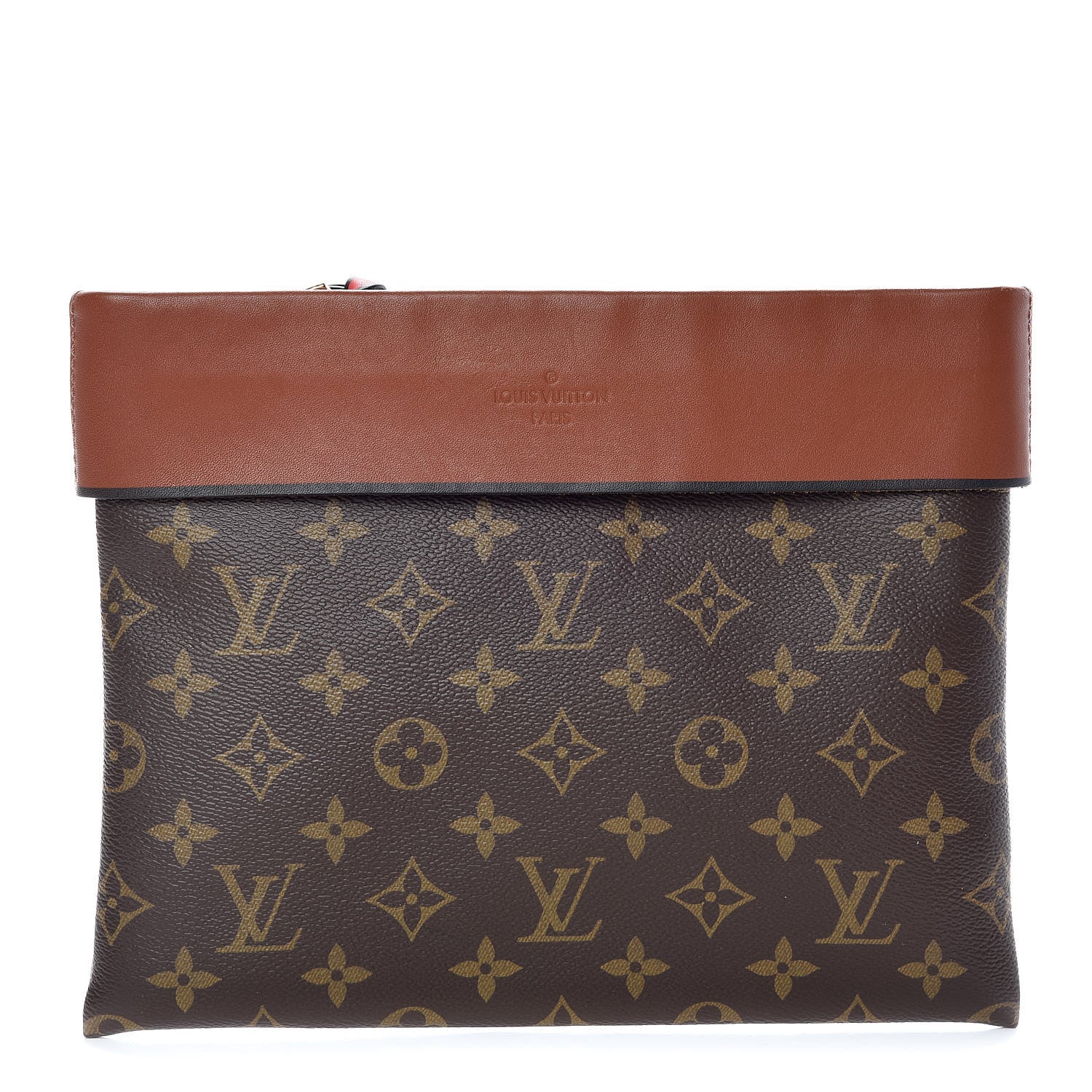 Louis Vuitton Monogram Tuileries Pochette Caramel 1 of 11