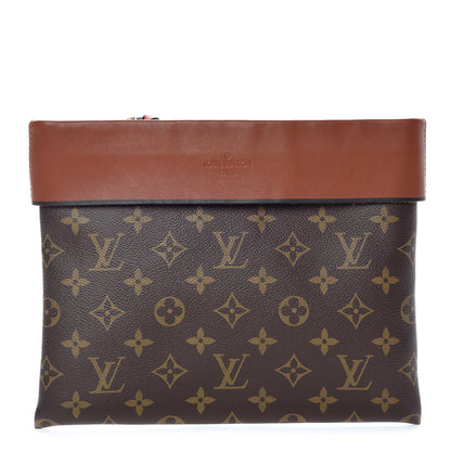 Louis Vuitton Monogram Tuileries Pochette Caramel 1 of 11