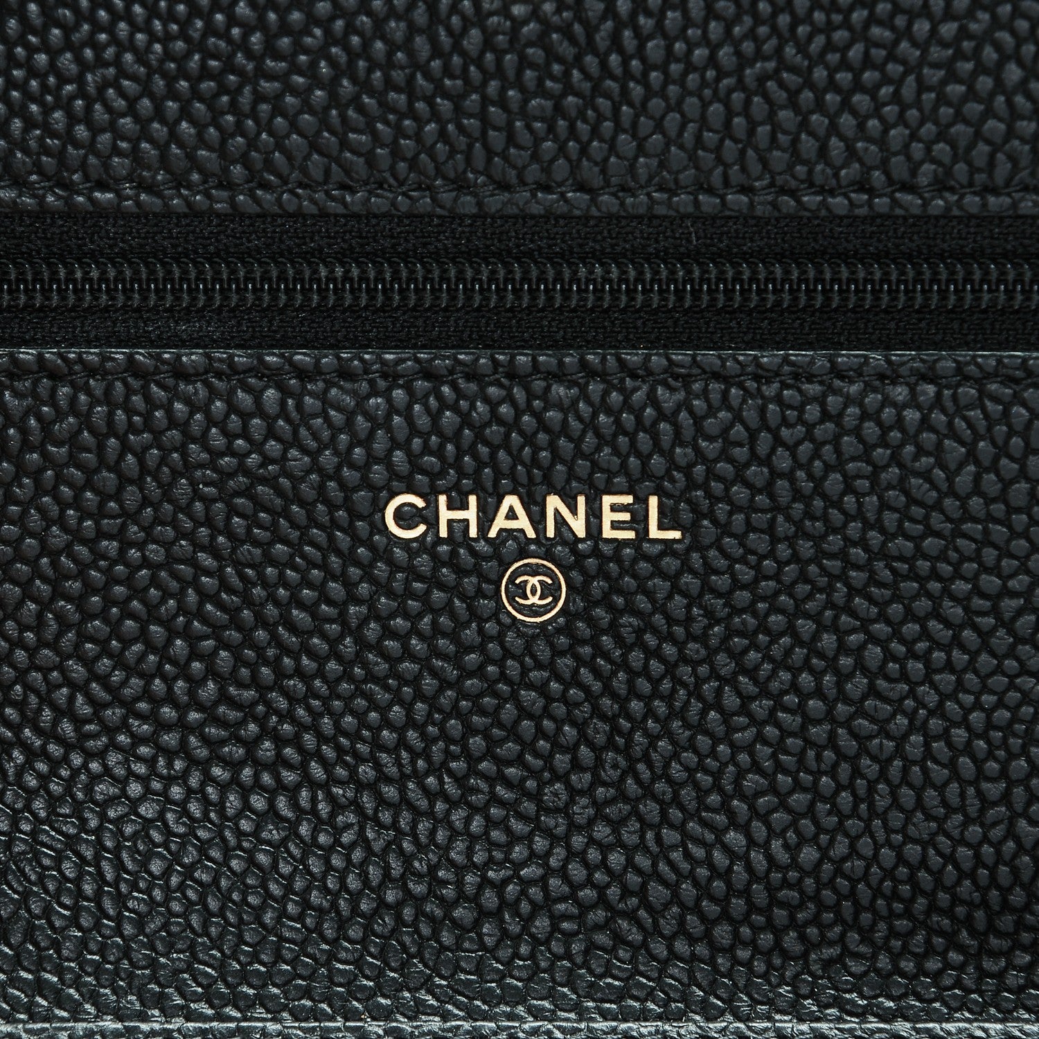 Chanel Caviar Quilted Boy Wallet On Chain WOC Black 6 of 8