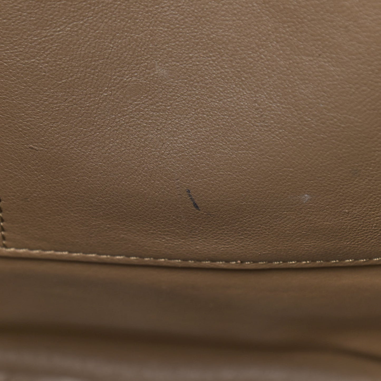Smooth Calfskin Mini Luggage Camel