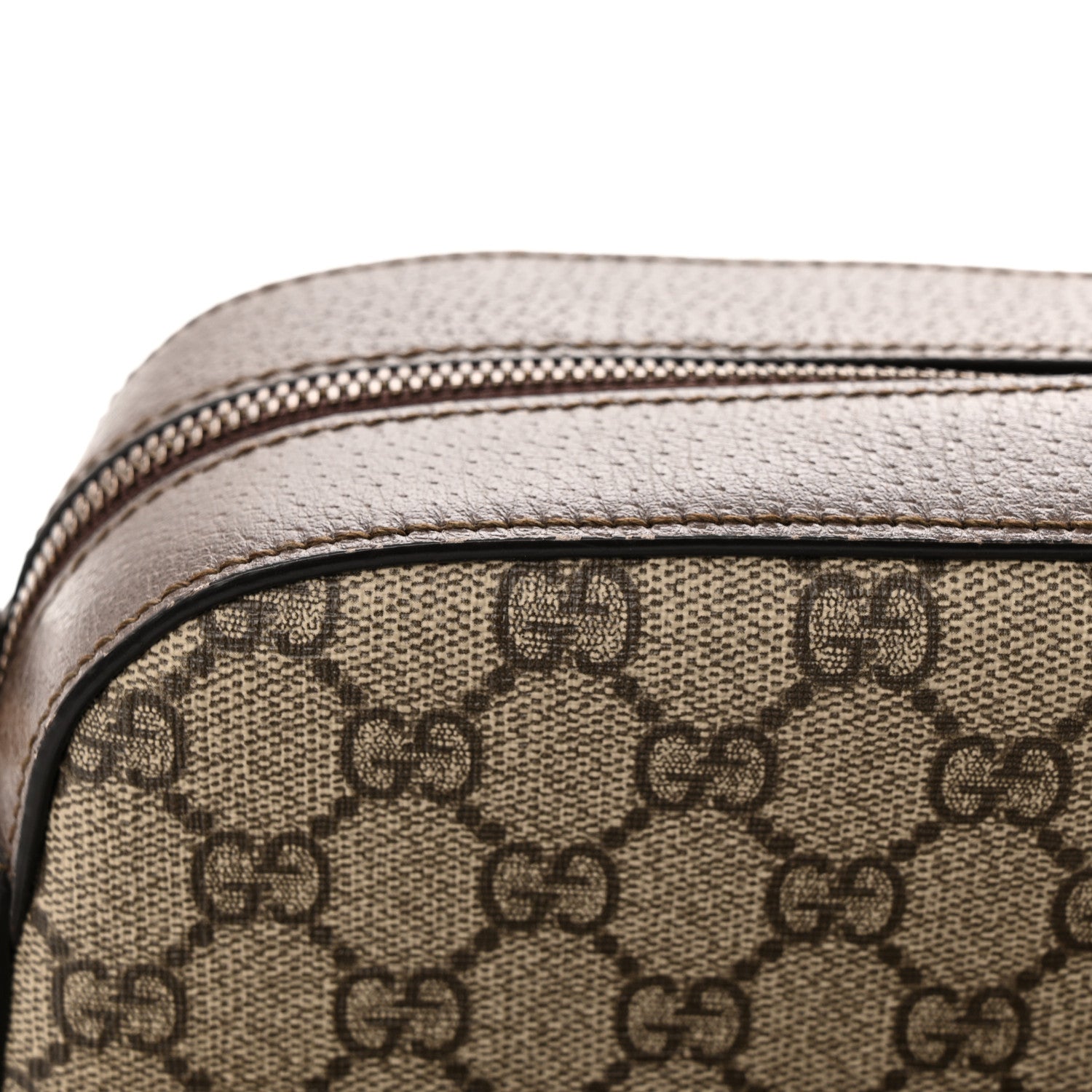 Gucci GG Supreme Monogram Web Neo Vintage Shoulder Bag Beige New Acero Crop 13 of 13