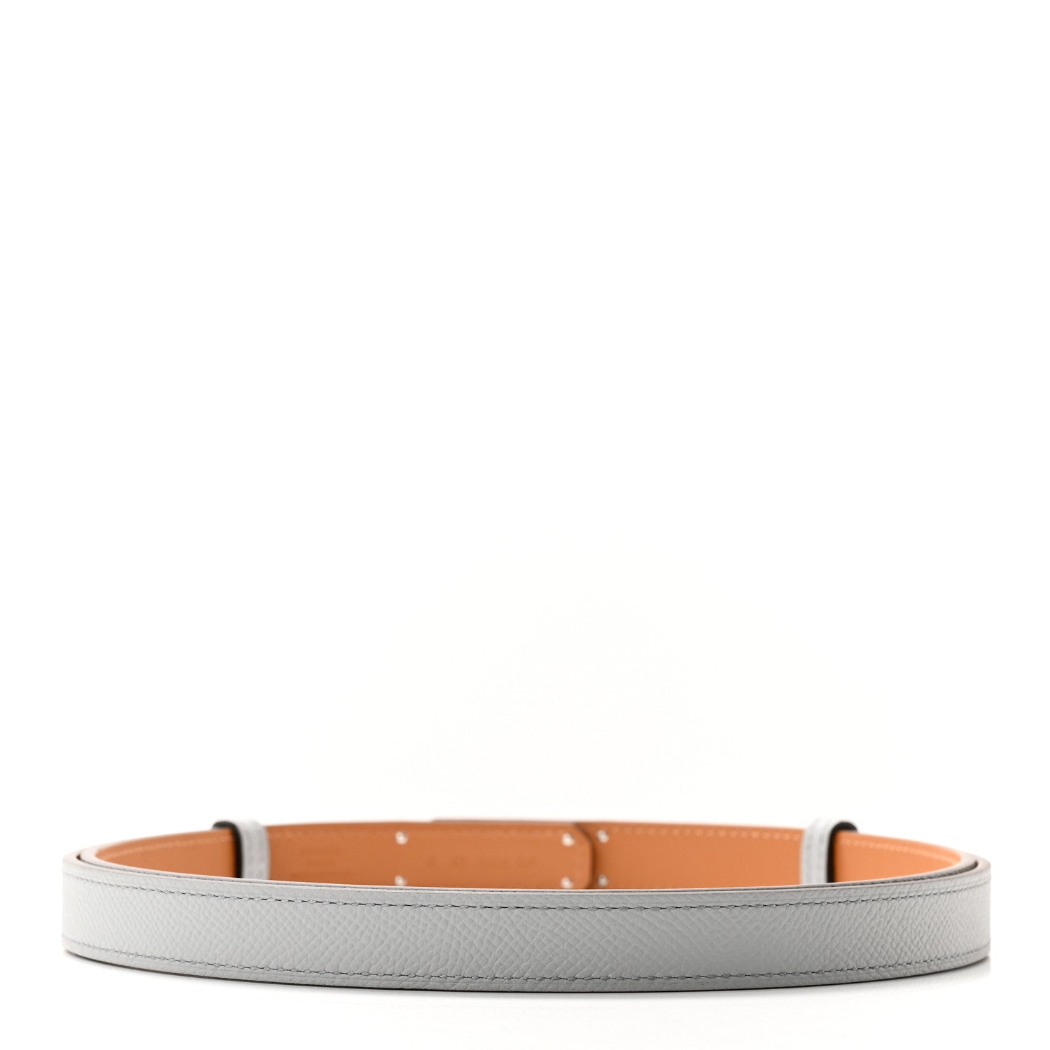 Hermes Epsom Kelly Belt Bleu Glacier 2 of 5