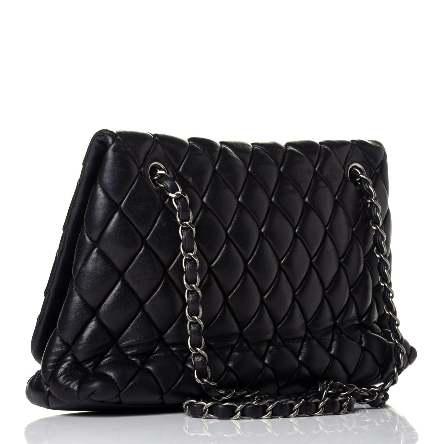Chanel Lambskin Large New Bubble Flap Black 4 of 10