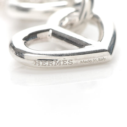 Hermes Sterling Silver Chaine D'Ancre Heart Toggle Necklace 5 of 6