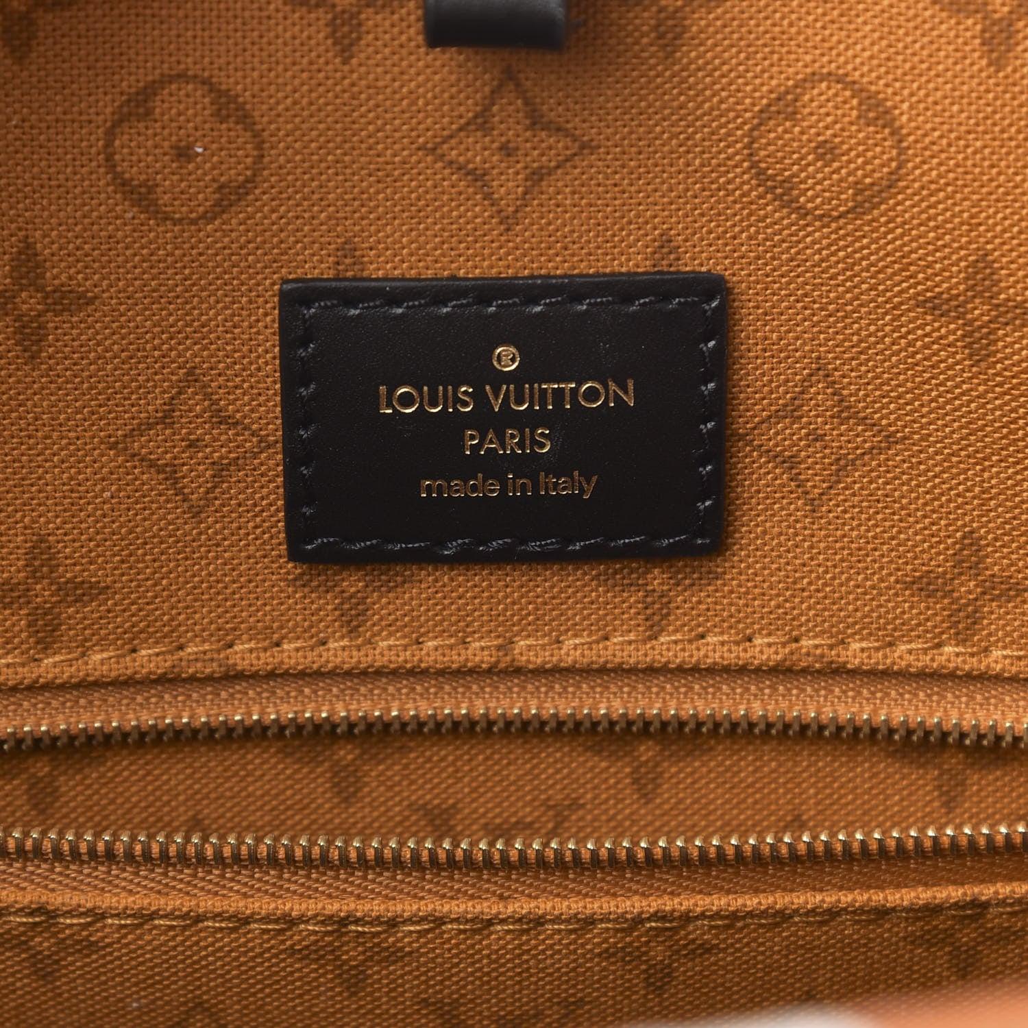 Louis Vuitton Monogram Giant Crafty Onthego GM Crème Caramel 7 of 12