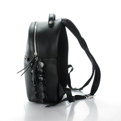 Fendi Vitello Dolce Croc Tail Backpack Black 5 of 8