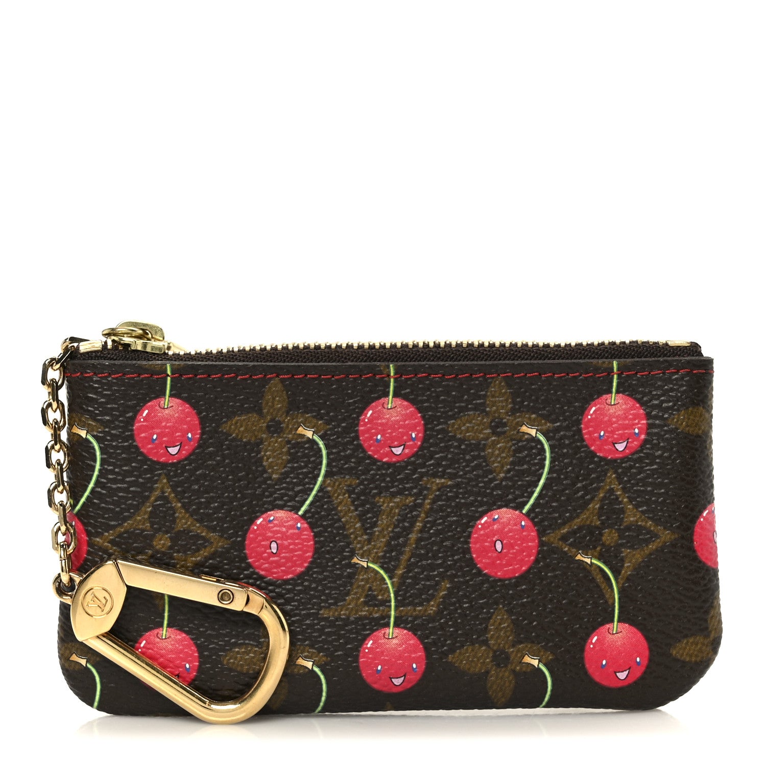 Louis Vuitton Monogram Cerises Key Pouch 1 of 9