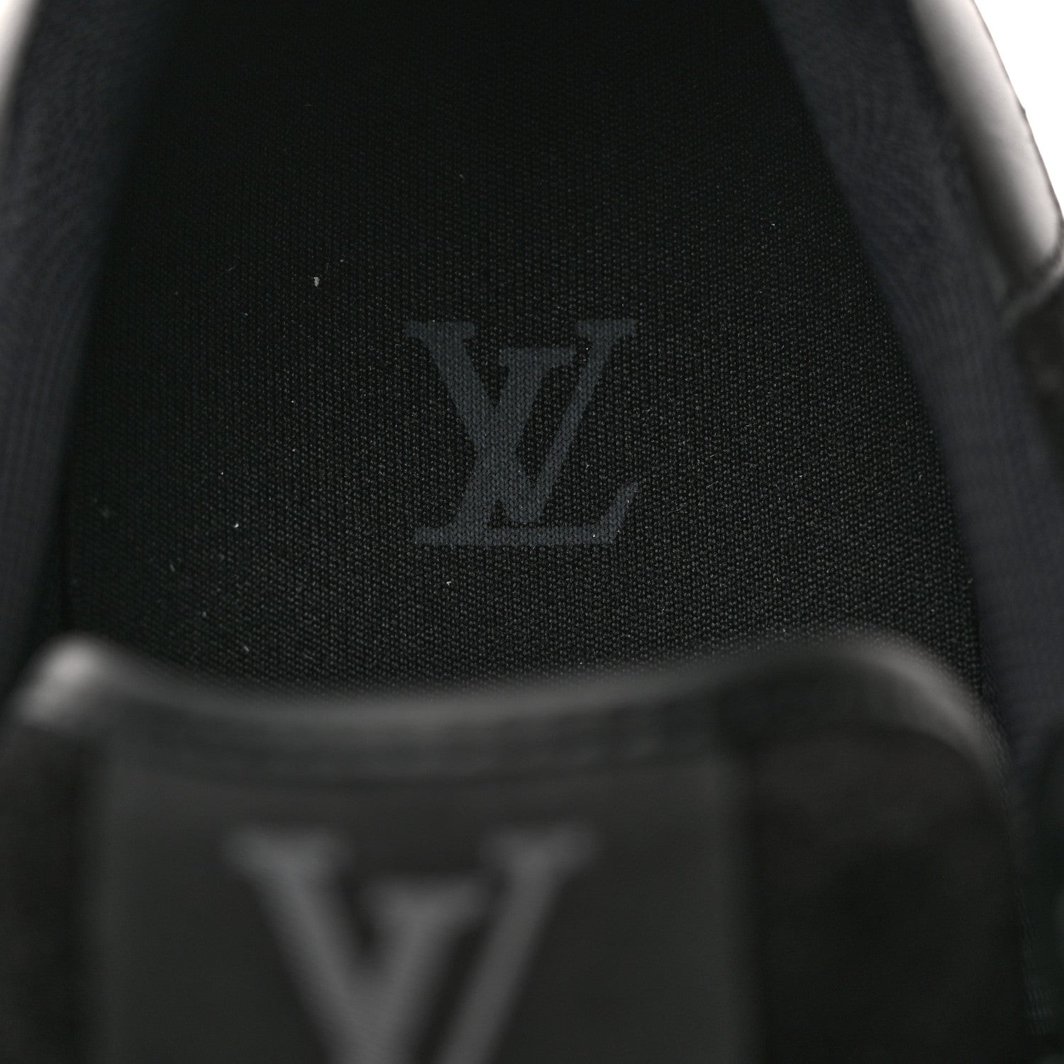 Louis Vuitton Suede Uniform Sneakers 11.5 Black 6 of 8