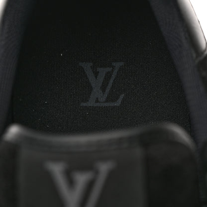 Louis Vuitton Suede Uniform Sneakers 11.5 Black 6 of 8