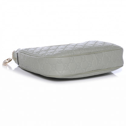 Gucci Guccissima Small Hobo Light Green 4 of 7