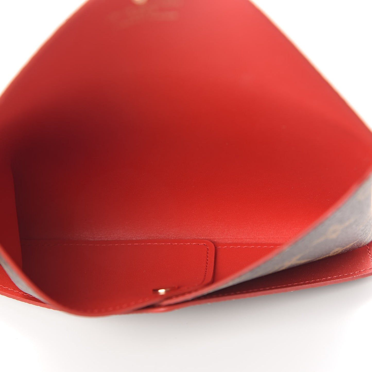 Monogram Medium Kirigami Pochette Insert Coquelicot