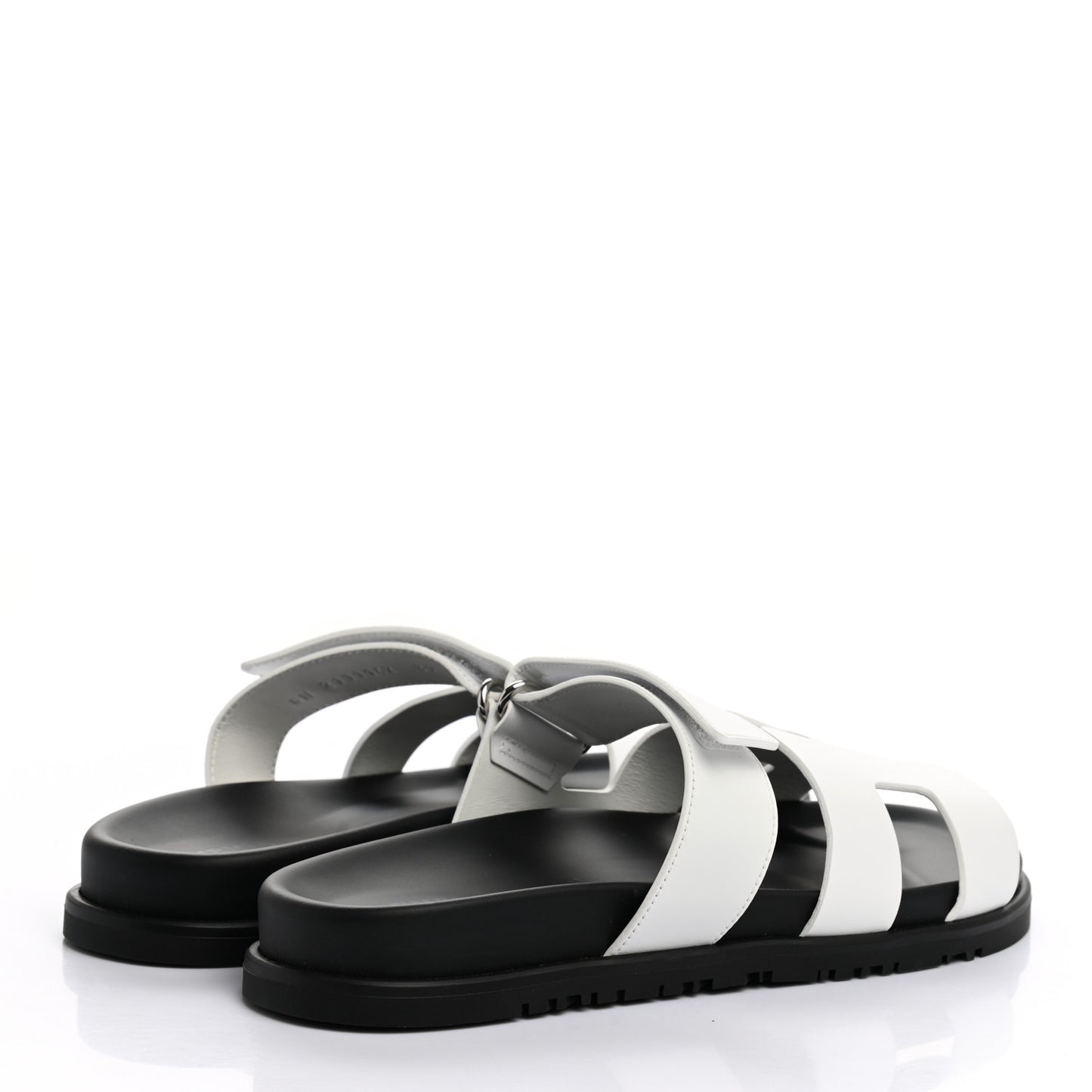 Calfskin Womens Chypre Sandals 39 White