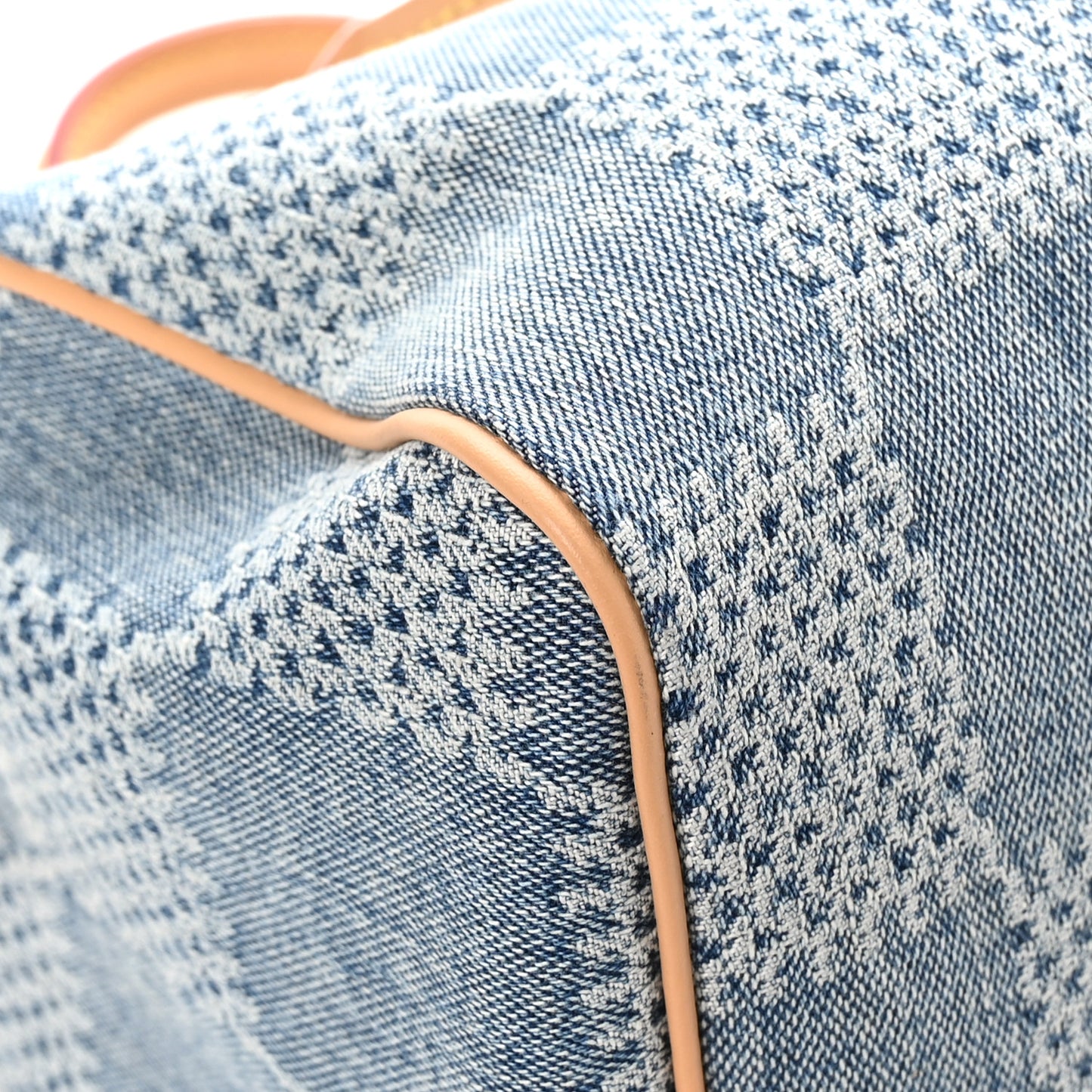 Damier Denim 3D Speedy Bandouliere 25 Bleu