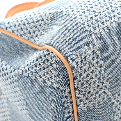Louis Vuitton Damier Denim 3D Speedy Bandouliere 25 Bleu 10 of 11