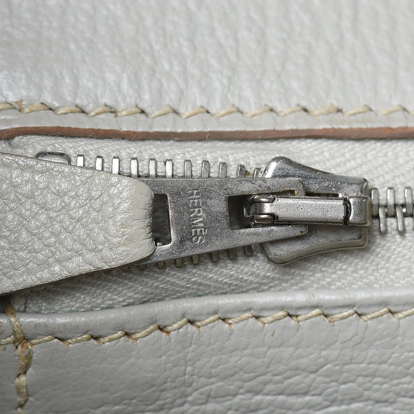 Togo Birkin 35 Gris Perle