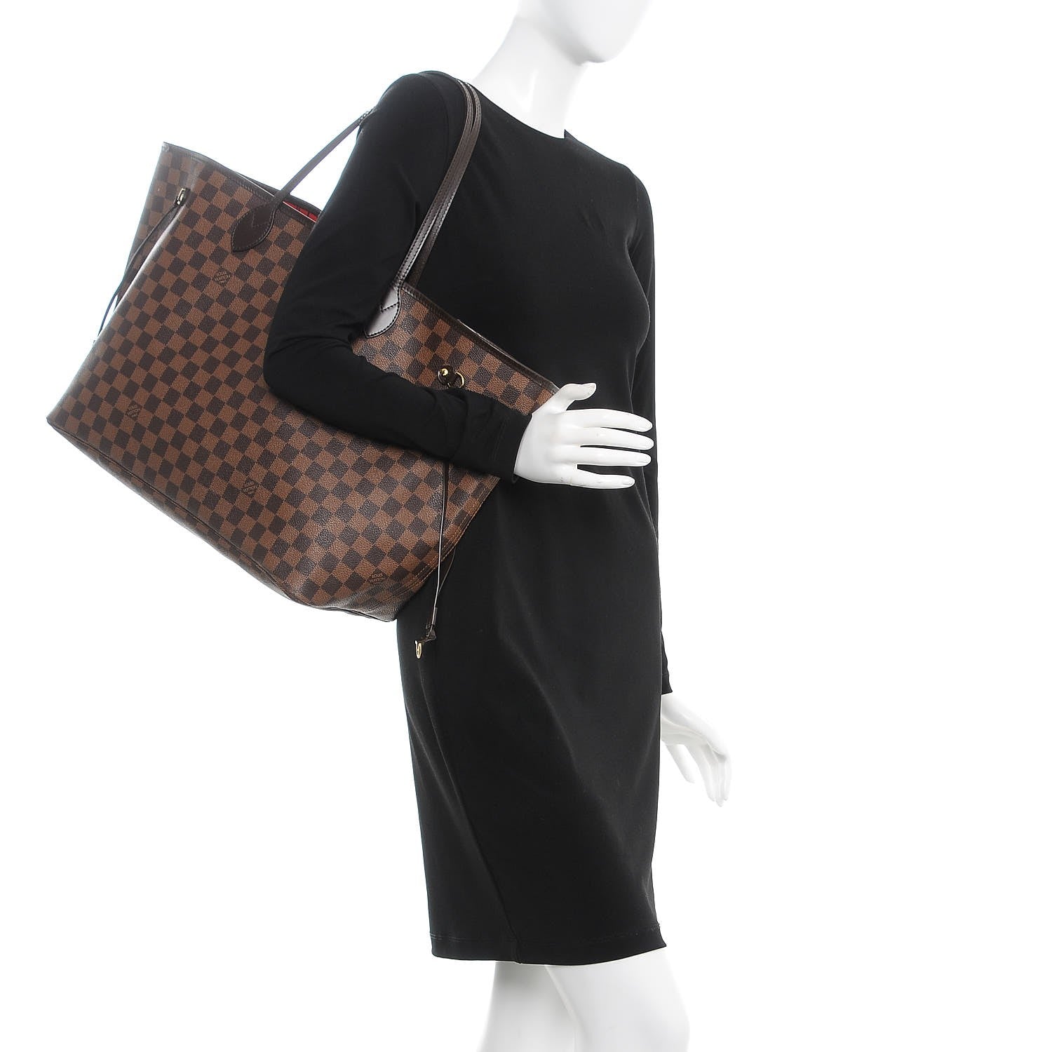 Louis Vuitton Damier Ebene Neverfull GM 2 of 16