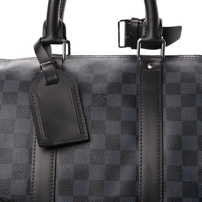 Louis Vuitton Damier Cobalt Keepall Bandouliere 45 18 of 18