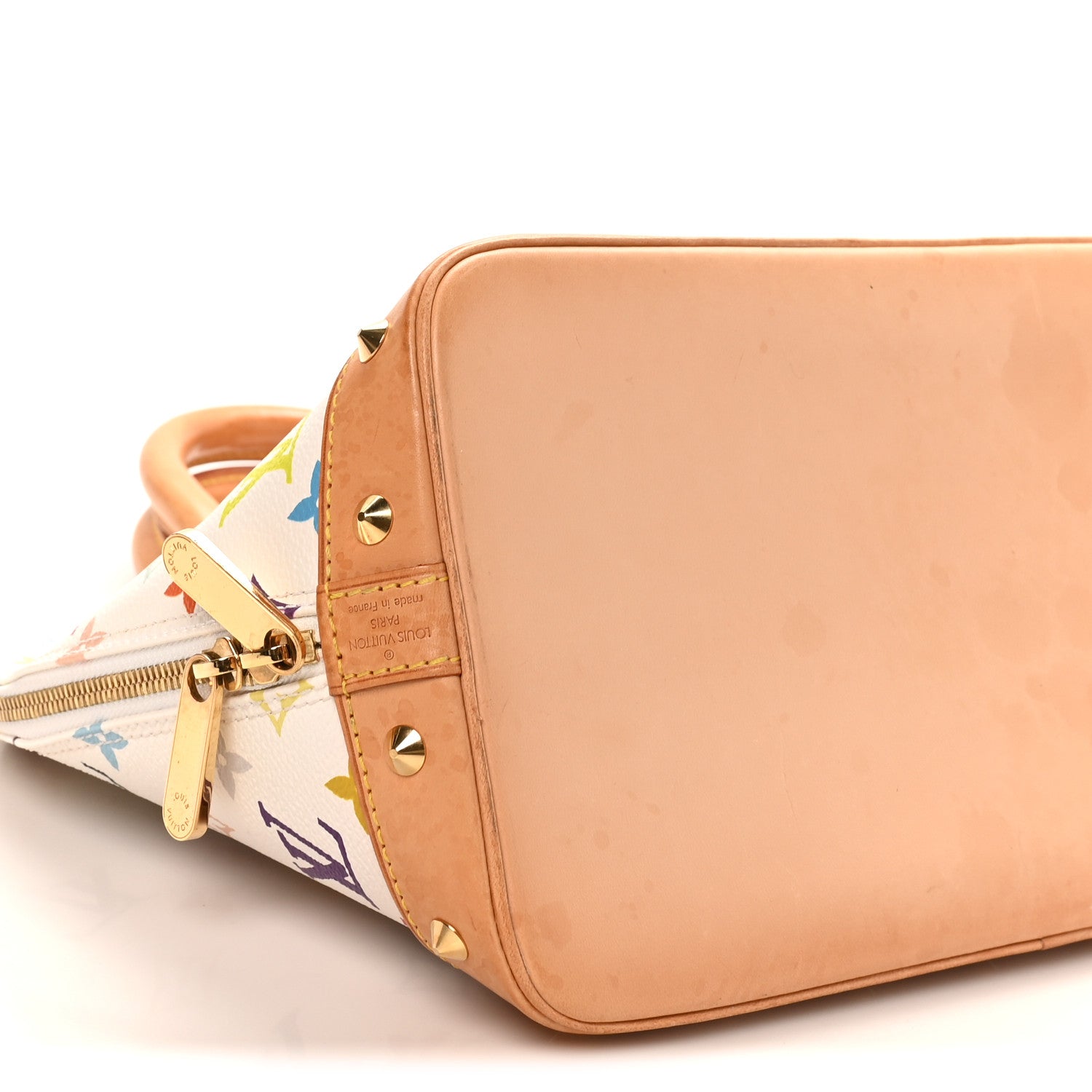 Louis Vuitton Monogram Multicolor Alma White 8 of 10