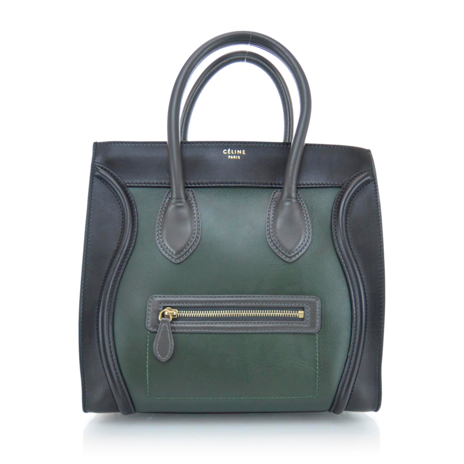 Celine Smooth Calfskin Mini Luggage Bag Tri-Color 1 of 11